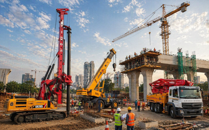 Essential Construction Equipment Available for Hire in Modern Infrastructure Projects